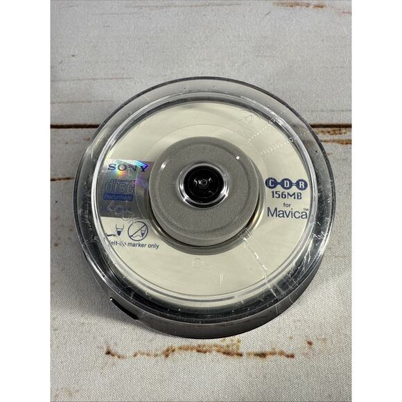 Sony Mini CDR CD-R Recordable for Mavica Cameras 156mb Sealed - Picture 1 of 4